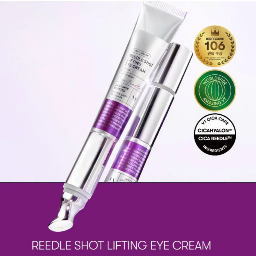 VT Cosmetics Массажный лифтинг-крем для век с микроиглами Reedle Shot Lifting Eye Cream, 15мл