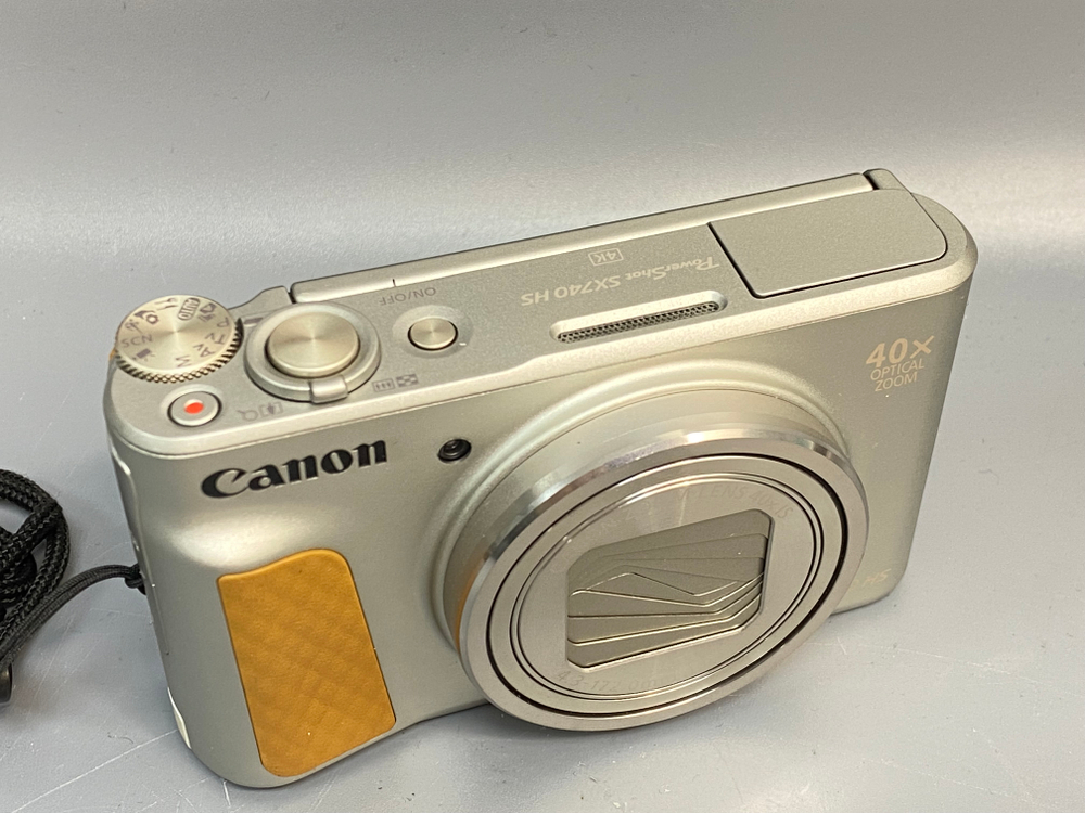 Canon SX740 HS Ошибка при открытии вспышки