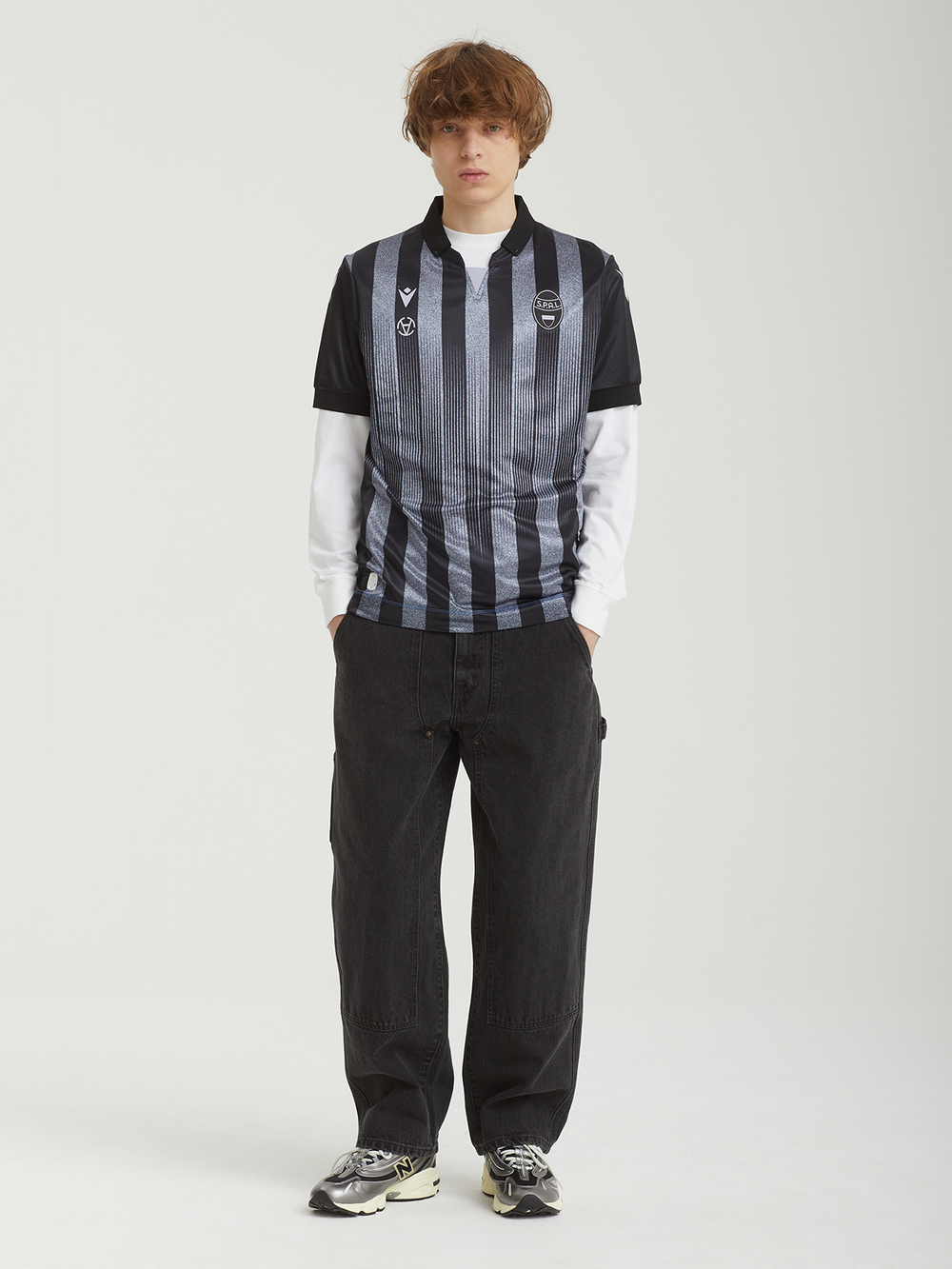 Мужская Футболка-джерси Spal X Slam Jam Third Kit