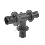 Тройник для PE-X труб аксиальный PPSU Дн 20х20х16 переходной RAUTITAN PX Rehau 11600711001