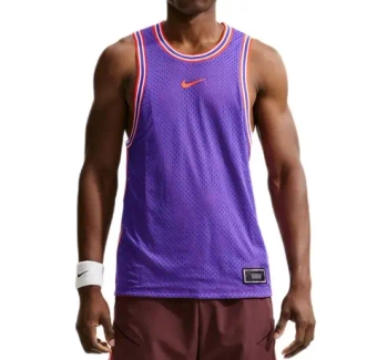 Мужская теннисная футболка Nike Court Slam Dri-FIT Sleeveless - dark concord/bright crimson