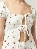 Топ Strawberry Pointelle Sweetheart Prairie