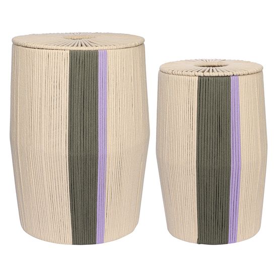 Корзина плетеная conga grey из коллекции ethnic, размер m