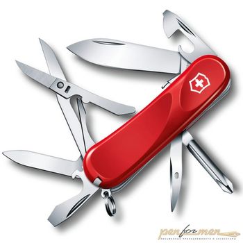 Нож перочинный Victorinox Evolution  85мм 14 функций красный (2.4903.SE)