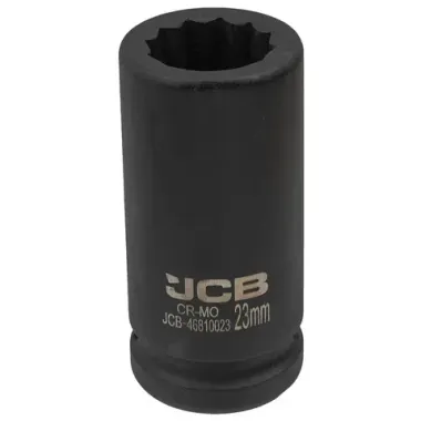 Головка ударная глубокая 3/4'', 23мм (12гр.) JCB JCB-46810023