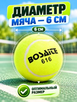 Набор мячей для большого тенниса 3 шт (00-5740)