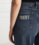 джинсы mom jean Tommy Jeans - темно-синий(DW0DW13902)