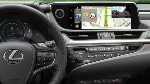 Навигационный блок для Lexus ES 2018+ (штатный экран 12.3") - Carsys NAVI-ES2018 на Android 10, Быстрая, SIM-слот