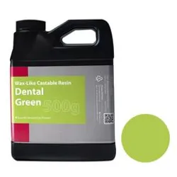 Фотография — Фотополимерная смола Phrozen Wax-Like Green, зеленая, 0,5 кг.