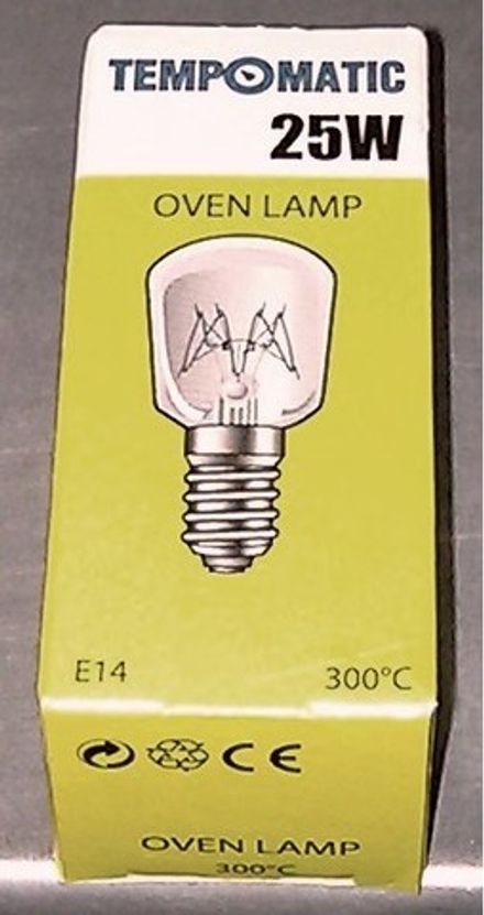 Лампа духового шкафа (25W, E14) для плиты Hansa - 8002232