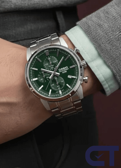 Casio MTP-E510D-3A — мужские наручные часы