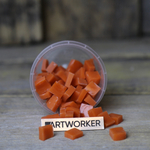 Оранжевая колотая смальта DK01 10x10 мм | ArtWorker