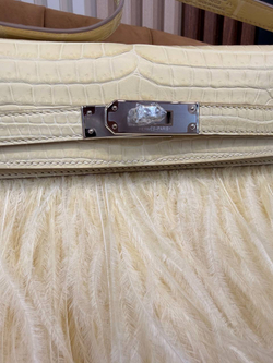 Сумка Hermes Kelly Elan из кожи Porosus