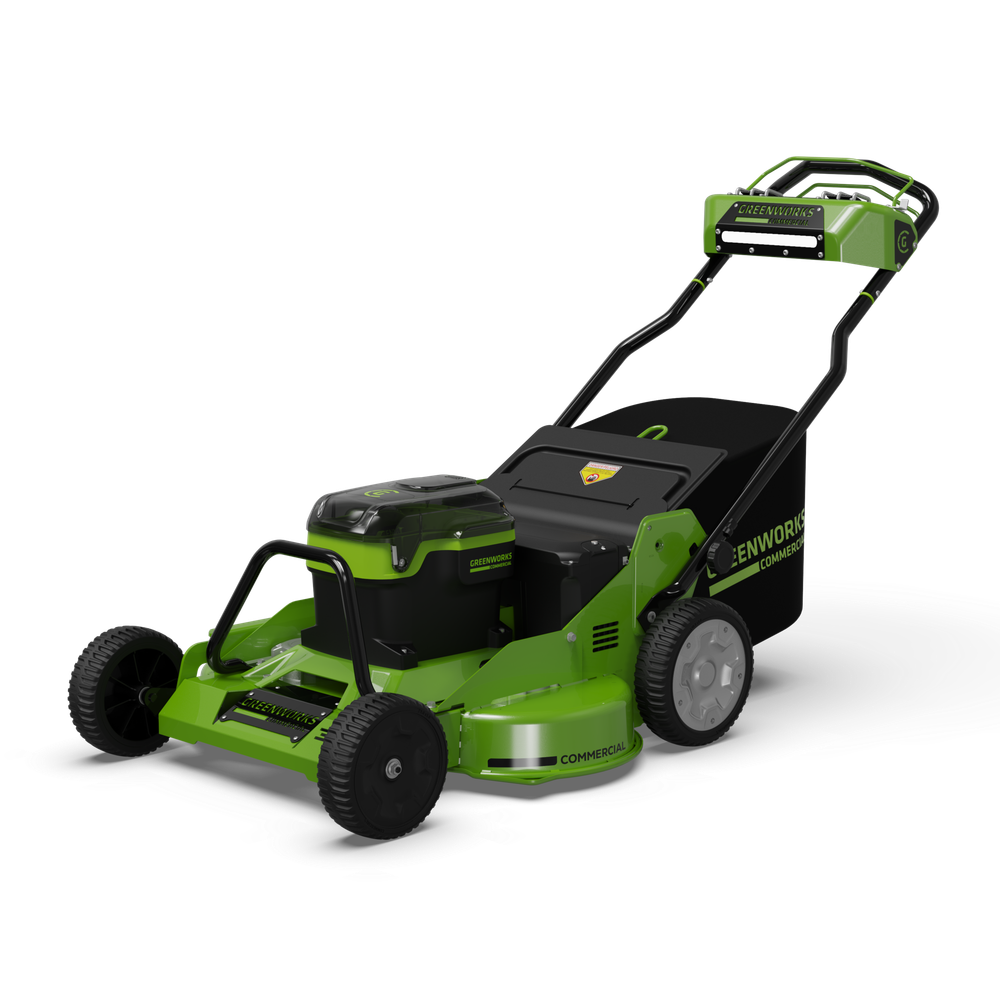 Cамоходная аккумуляторная газонокосилка Greenworks 82LM30S , 82v, 76 см, (2519207U2B), с 2хАКБ 5Ач и ЗУ для 2-х аккумуляторов
