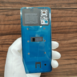 Крышка для Redmi Note 12 Pro 4G - оригинальная задняя стеклянная панель (белого цвета)