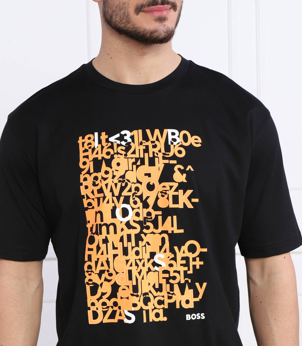 футболка tee 5 BOSS GREEN - черный(50477262)