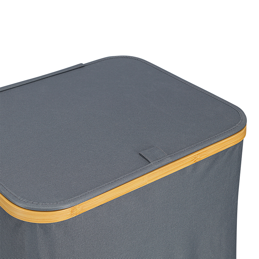Корзина для белья 41х35х74см Smart Solutions Neat Tall серая