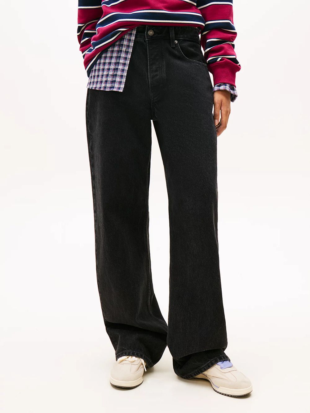Джинсы женские TOMMY JEANS MIA MR RLXD STR FLG