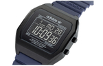 Adidas Originals STREET Wrist Watch Electronic Movement Resin Strap Black Dial Women"s Watch 50m Water Resistant