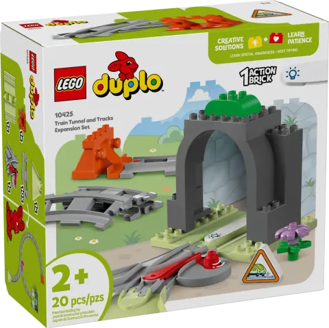 Конструктор LEGO Duplo 10425 Железнодорожный туннель и рельсы
