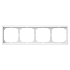 Рамка пластиковая на 4 поста универсальная Systeme Electric ArtGallery Лотос GAL001304