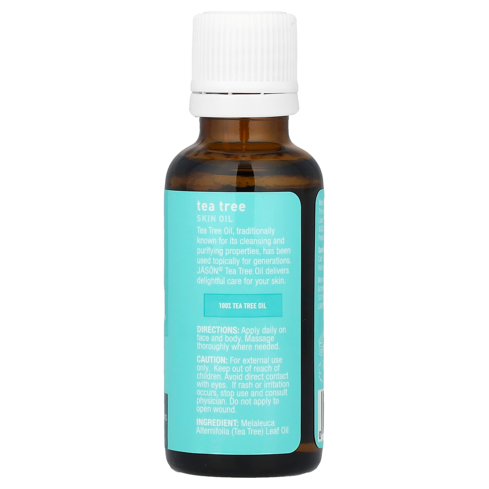 Jason Natural, Skin Oil, масло для лица, чайное дерево, 30 мл (1 жидк. унция)