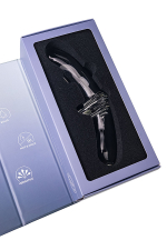 Прозрачный двусторонний стеклянный фаллоимитатор 19,5см Satisfyer Double Crystal 4045665