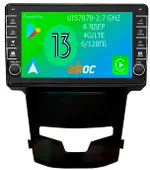 Магнитола для SsangYong Actyon 2 2013-2021 - Airoc AB-4012 (кнопки и крутилки), Android 13, Быстрая, SIM-слот, CarPlay