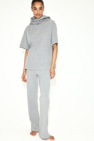 Хлопковые брюки с отворачивающимся поясом - H&M