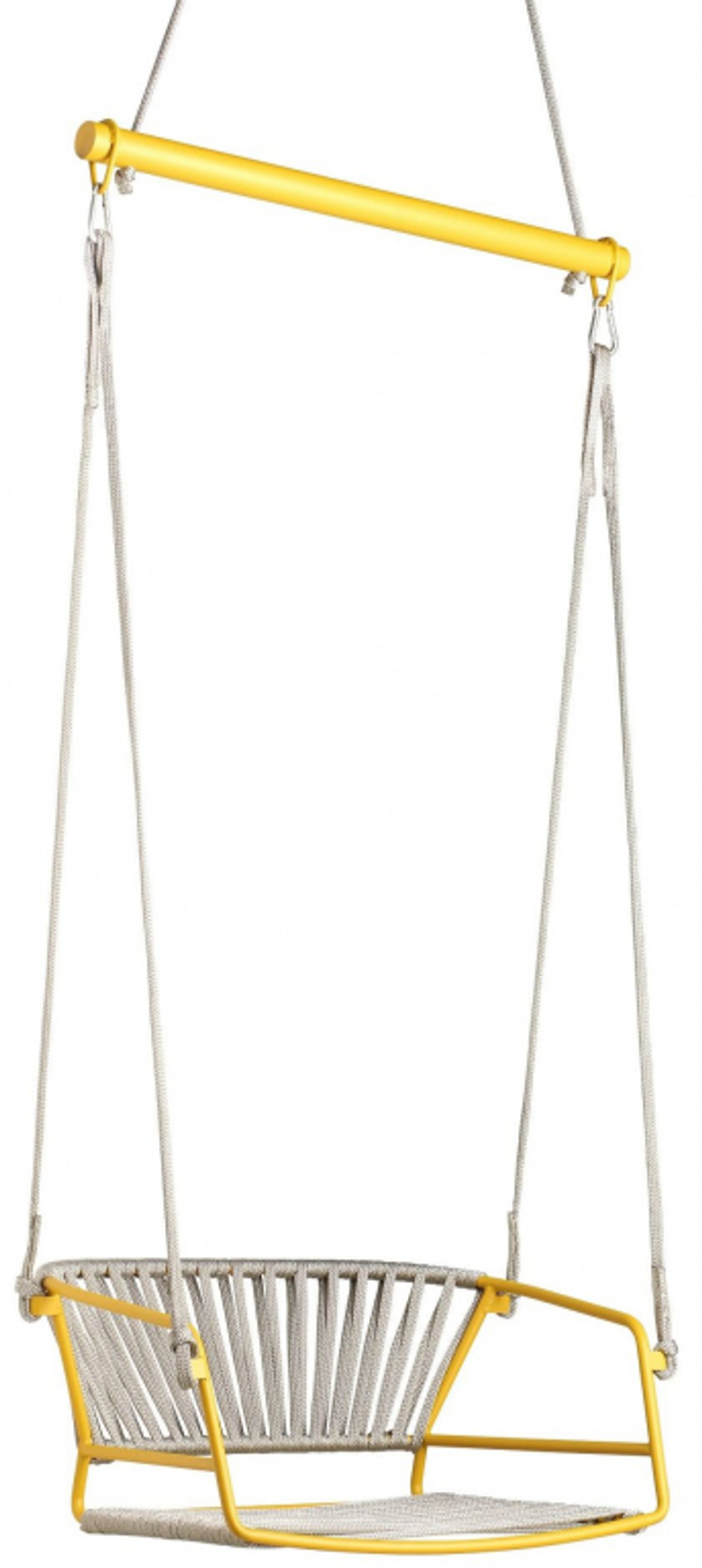 Качели плетеные Scab Design Lisa Swing, желтый, серебристый