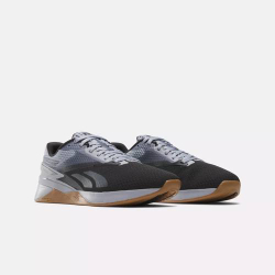 Кроссовки мужские Reebok Nano X3 (Серые)