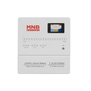 Аккумулятор MNB Литий-железо-фосфатный (LiFePO4 с BMS) LFPW 25,6-100 LCD Touch