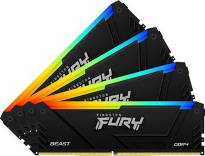 Оперативная память KINGSTON FURY Beast DDR4 128GB 3600MHz CL18 KF436C18BB2AK4/128