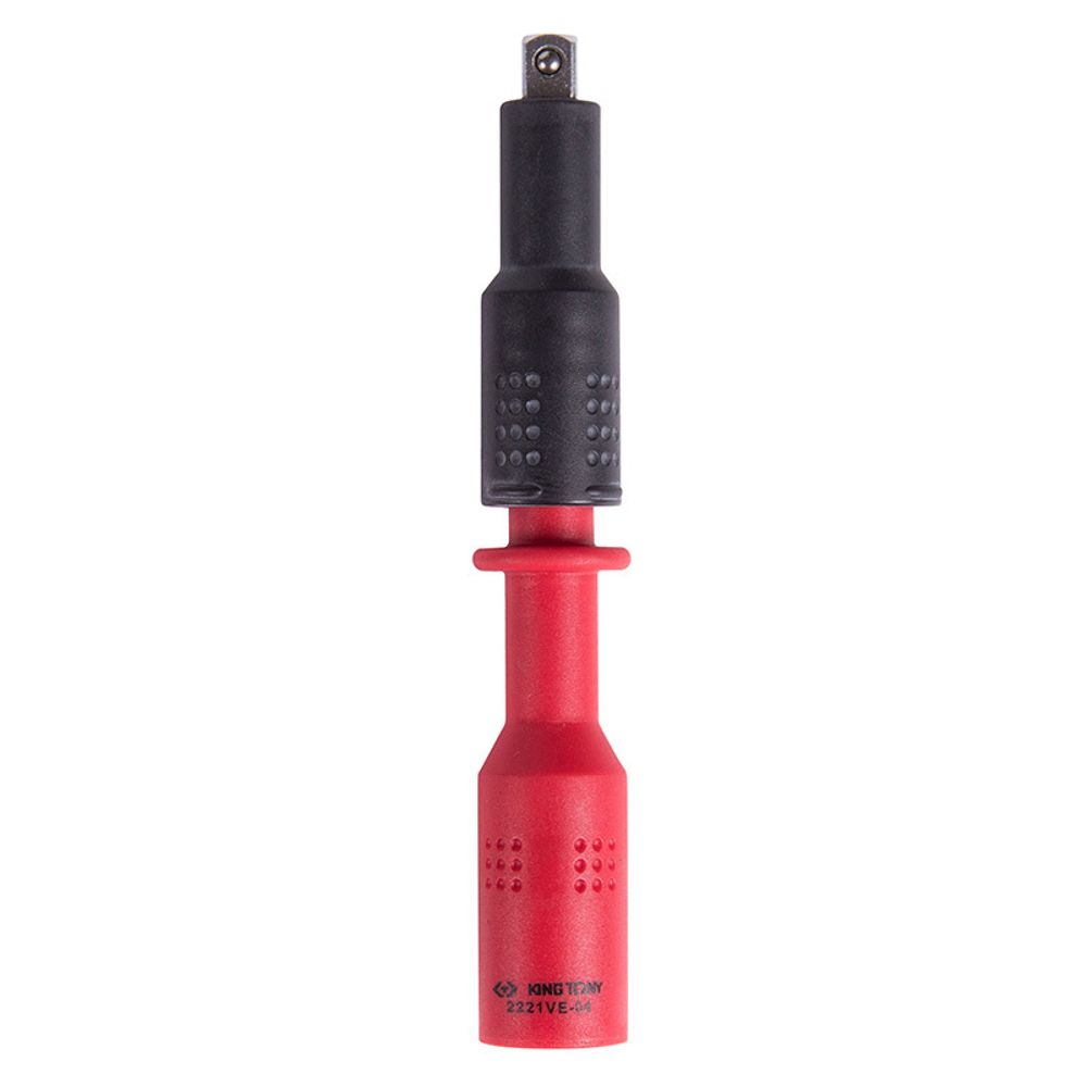 KING TONY (2221VE-04) Удлинитель диэлектрический 1/4", 100 мм KING TONY (2221VE-04) Удлинитель диэлектрический 1/4", 100 мм
