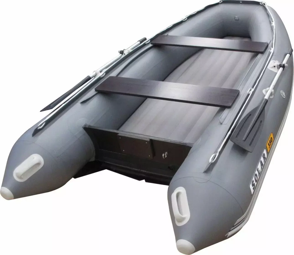 Лодка ПВХ Solar Максима-420К оранжевый