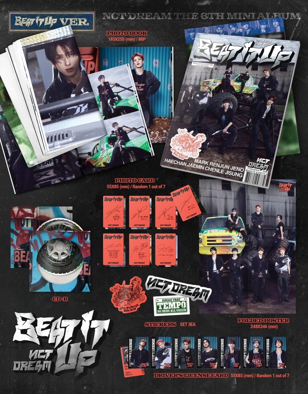 Альбом NCT DREAM - BEAT IT UP [Beat It Up ver.]