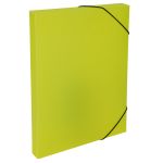 Короб архивный пластиковый 30 мм, 1 шт, Prisma neon A4 эффект 3D, желтый, Expert Complete ЕС240400009