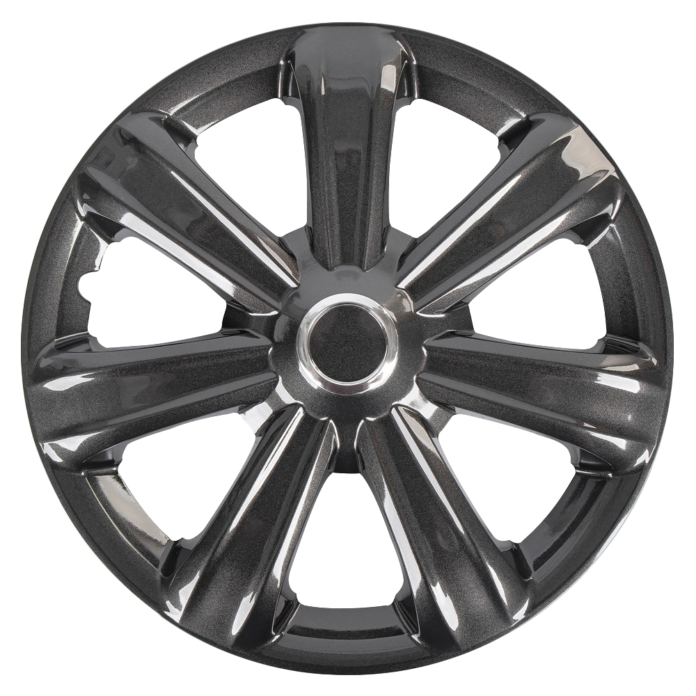 Колпаки R15 Sirrah 4шт (графитовые) ABS-пластик ARNEZI A0702003