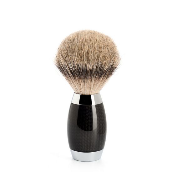 Помазок MUEHLE EDITION, барсучий ворс высшей категории Silvertip, карбон