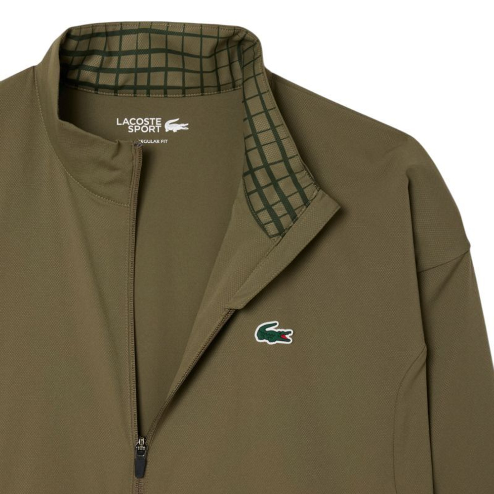 Men's Спортивный костюм Lacoste Tennis Taffeta - khaki green