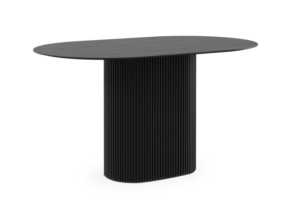 Стол обеденный овальный Mono Stripe 140х85