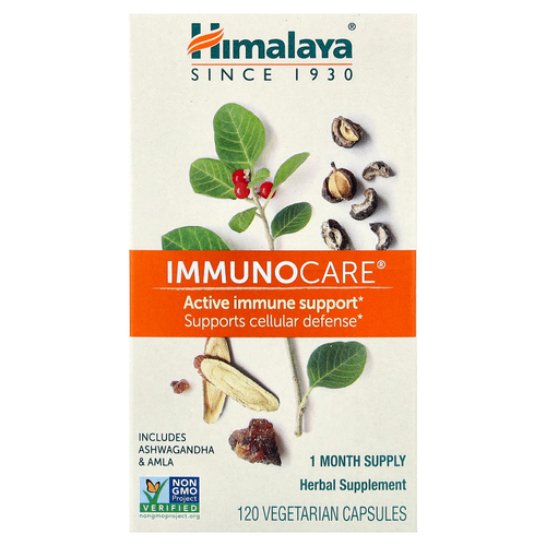 Himalaya, ImmunoCare®, 120 вегетарианских капсул
