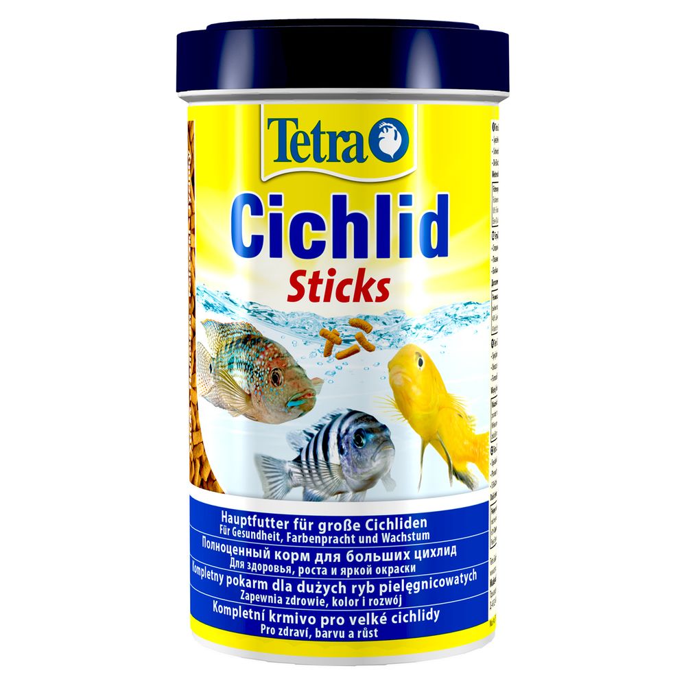 Tetra Cichlid Sticks корм для всех видов цихлид в палочках 500 мл Tetra Cichlid Sticks корм для всех видов цихлид в палочках 500 мл