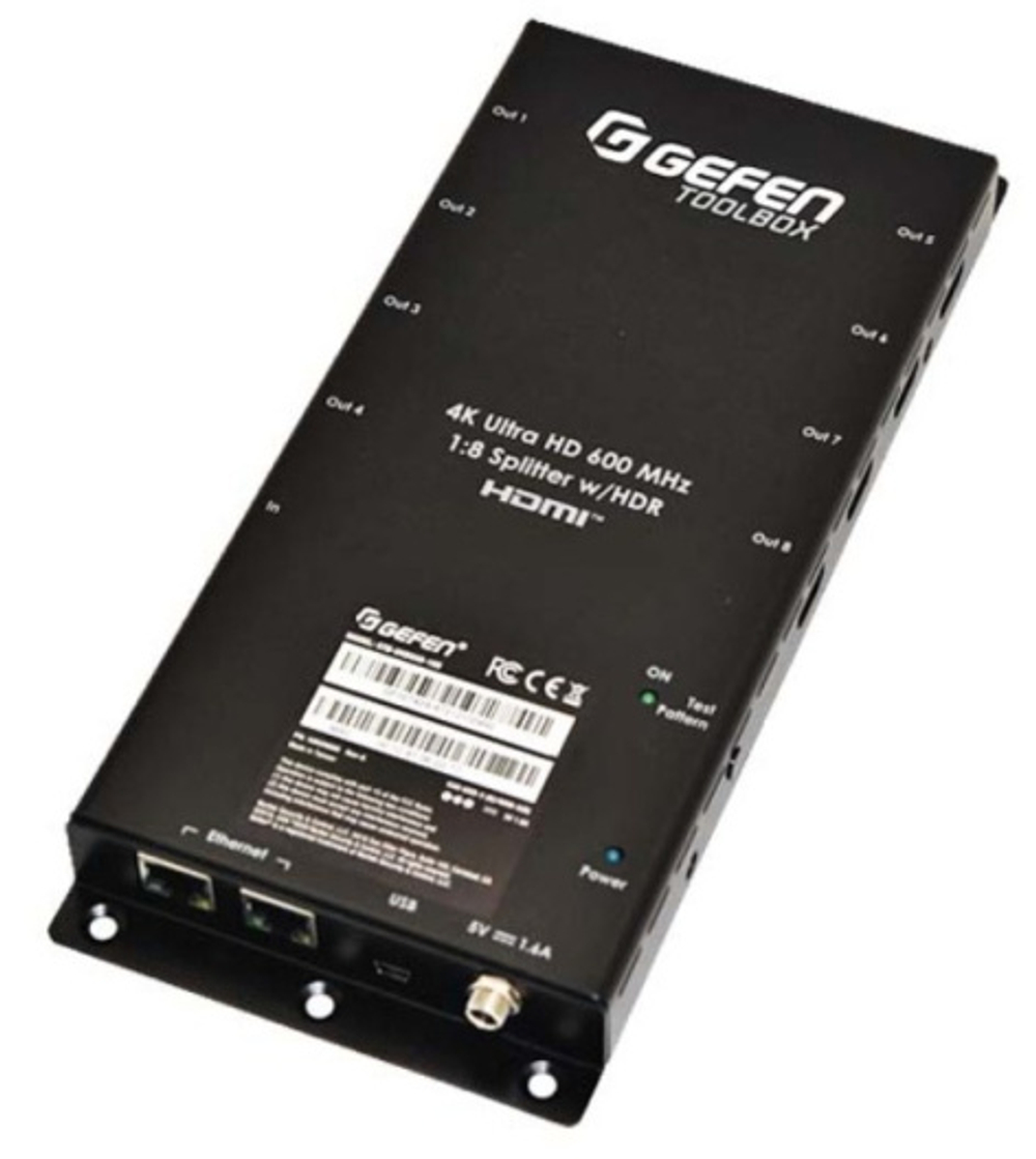 Усилитель-распределитель Gefen GTB-UHD600-18S-RT