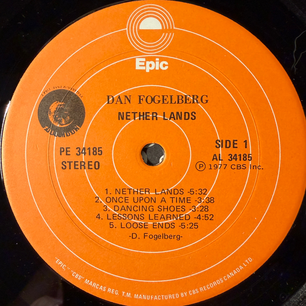 Dan Fogelberg ‎– Nether Lands (Канада 1977г.)