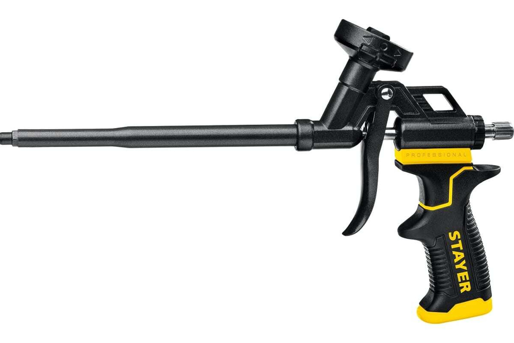 Пистолет для монтажной пены Stayer BLACK PRO 06862_z02