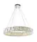 Люстра подвесная светодиодная NewRgy 6029R/80W CHROME+CLEAR, 80 Вт, хромированная и прозрачная
