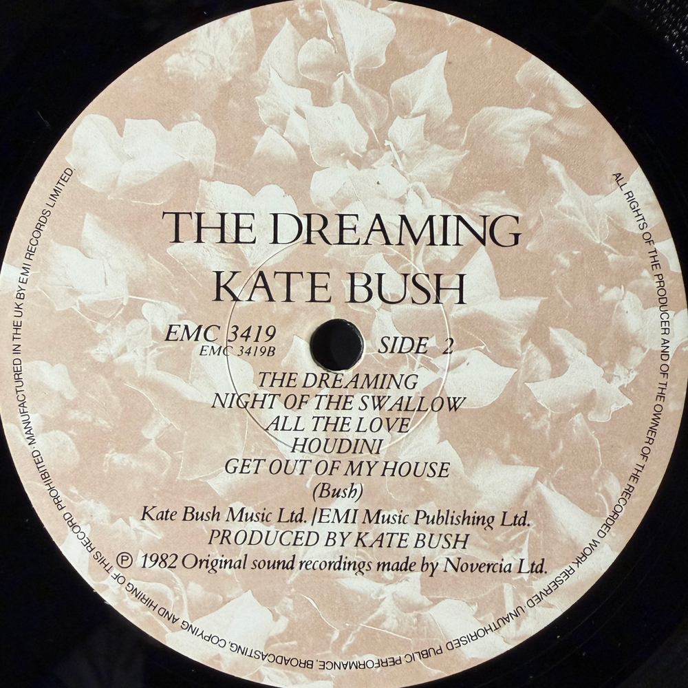 Kate Bush – The Dreaming (Англия 1982г.)