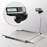 Весы пандусные низкопрофильные с печатью этикеток 4D-LA.S-10/10-1000-RP