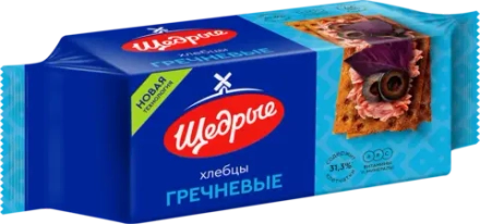 Хлебцы Щедрые гречневые 100г